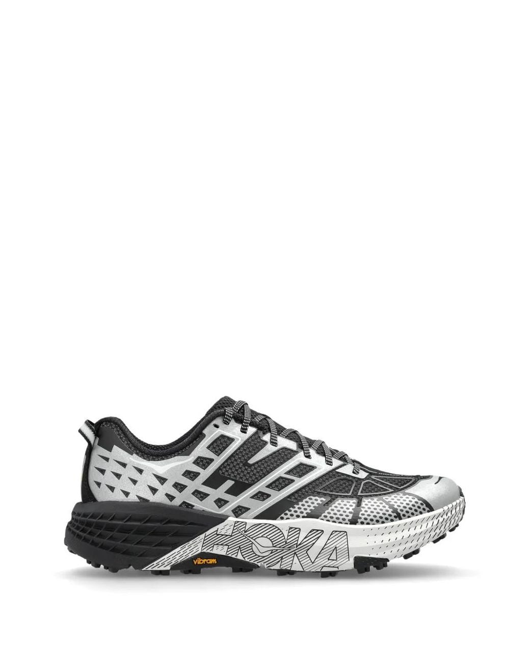 Hoka One One White Baskets Stealth/Tech Speedgoat 2