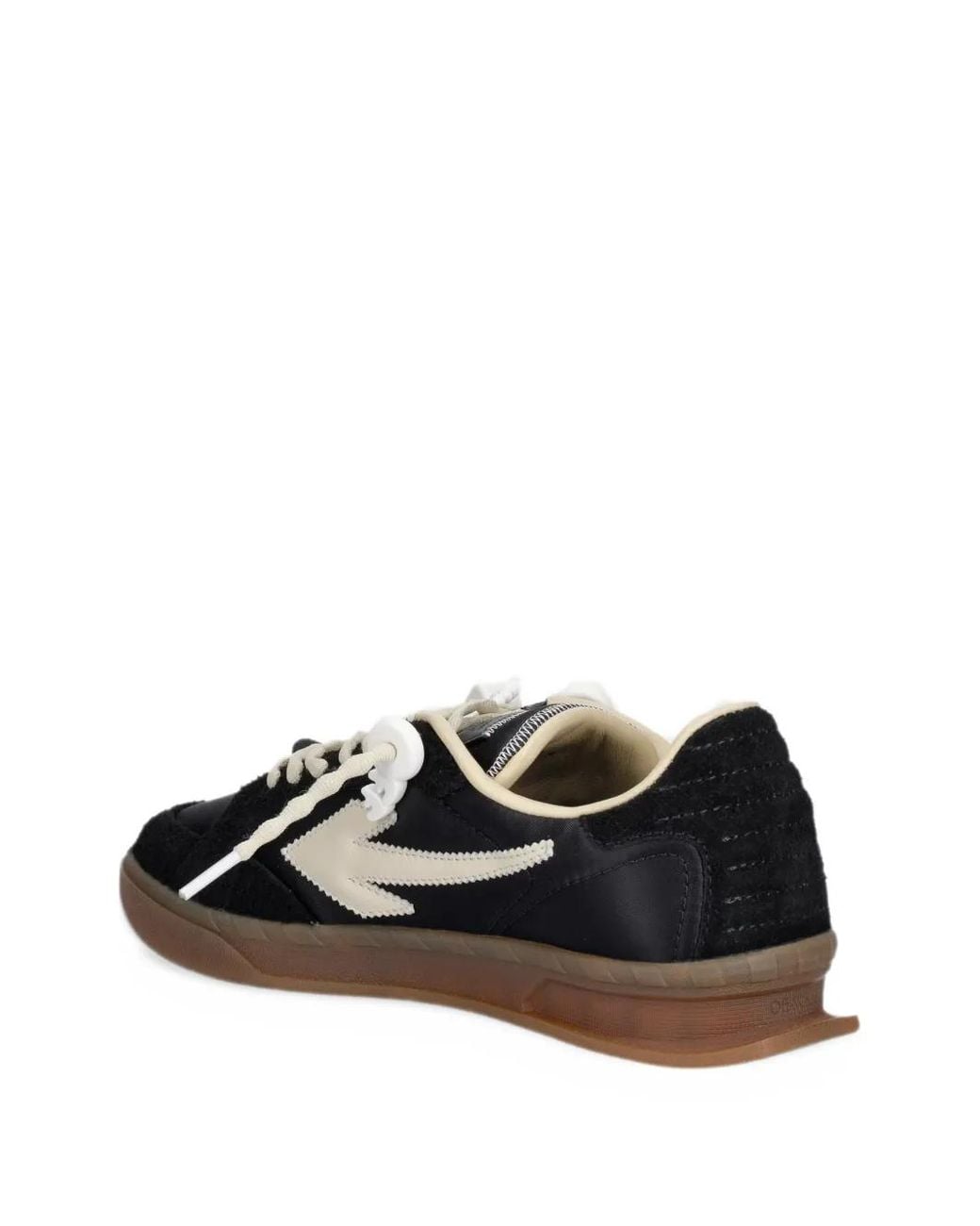 Off-White c/o Virgil Abloh Black End Of Play Zip-Tie Sneakers