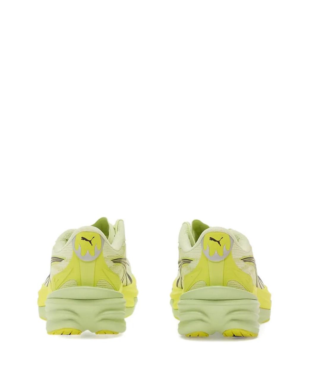PUMA Yellow Deviate Nitro 4 Sneakers
