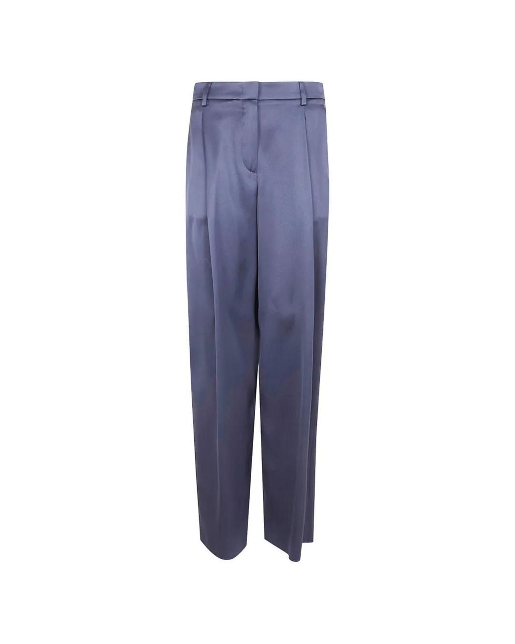 Giorgio Armani Blue Classic Trousers
