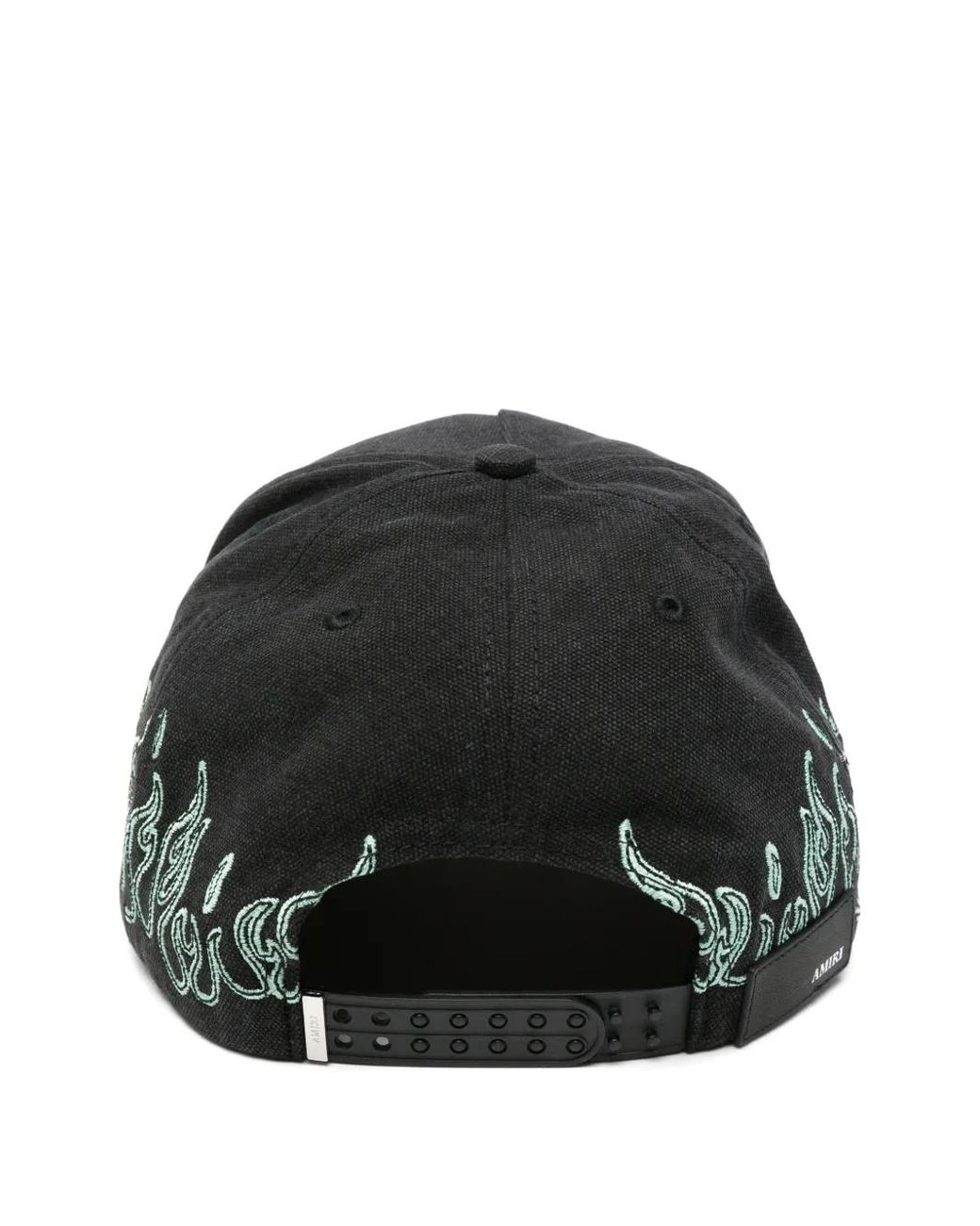 Amiri Black Logo Baseball Cap for men