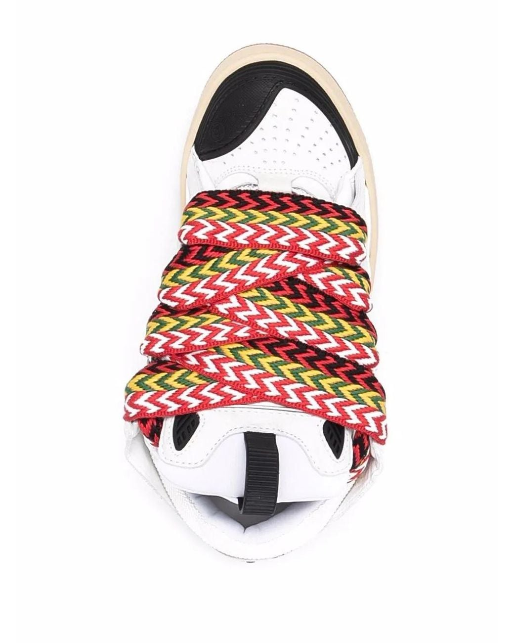 Lanvin Pink Women Leather Curb Sneakers