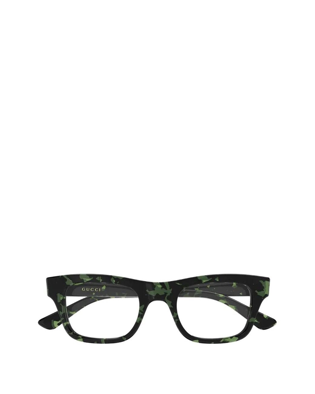 Gucci Eckige Brille in Black für Herren