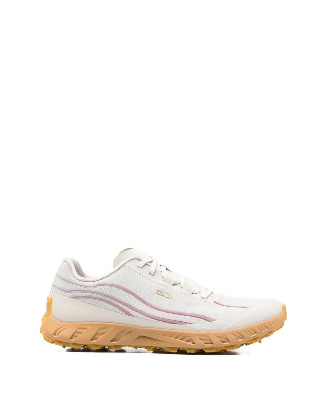 Norda White 002 Lace-Up Sneakers for men