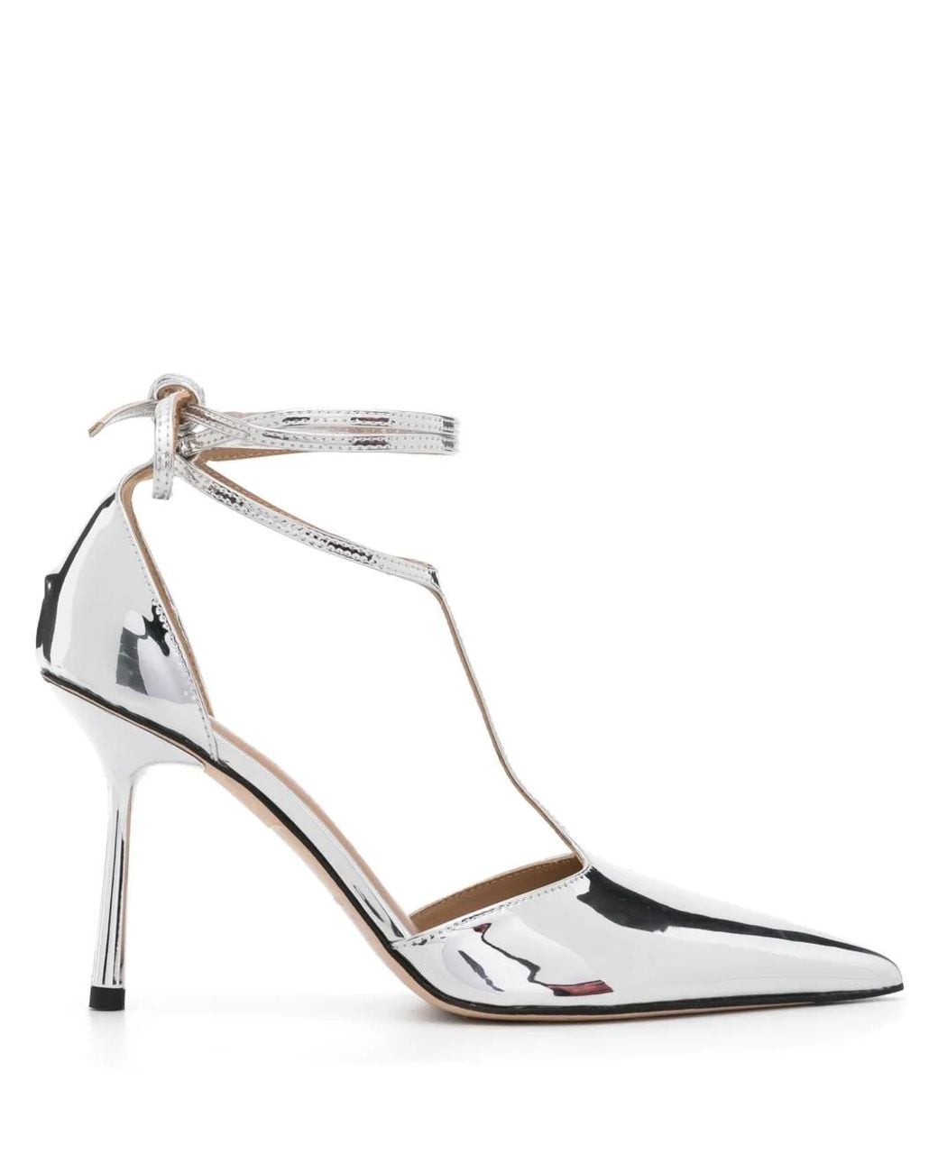STUDIO AMELIA White 90Mm Gisele Pumps