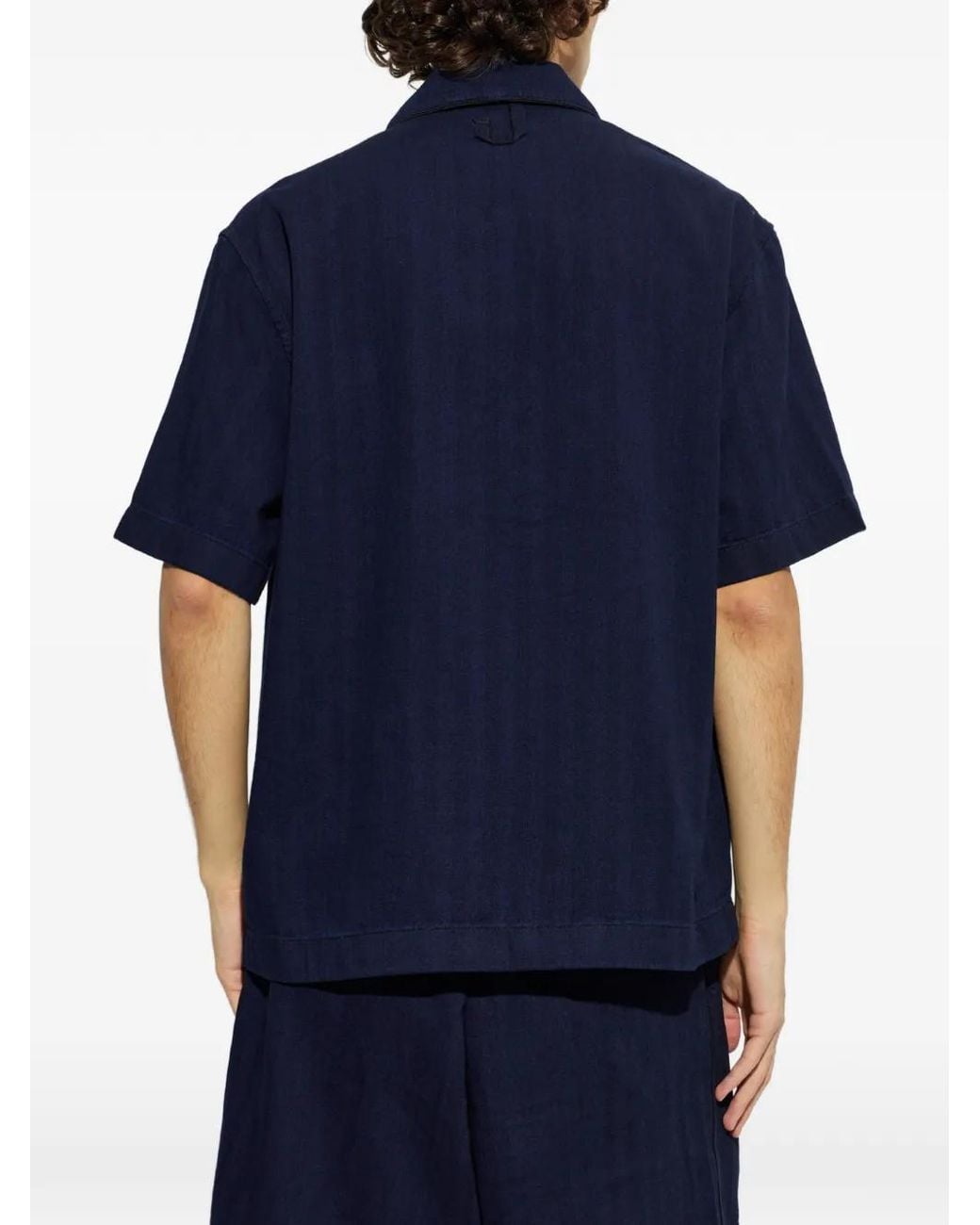 Jacquemus Blue The Pyjama Denim Shirt for men