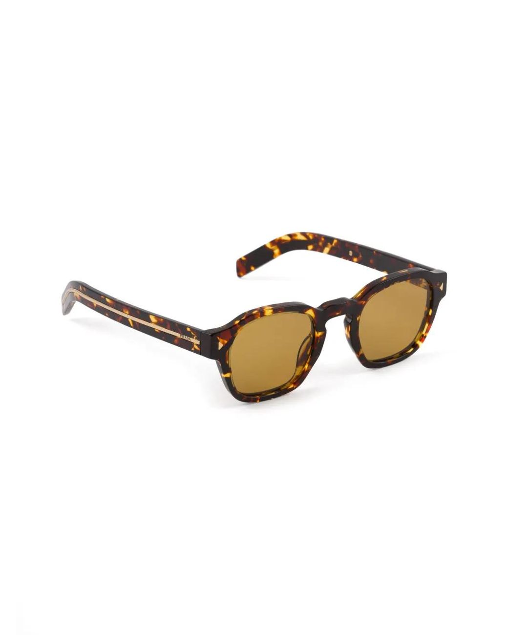 Prada Brown Square-Frame Sunglasses for men