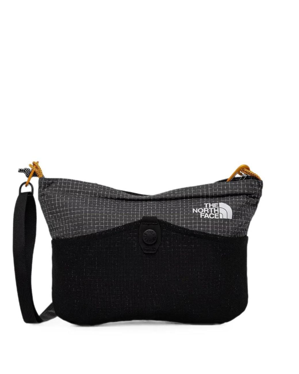 The North Face Black Clyffe Grid-Pattern Mesh-Panel Shoulder Bag