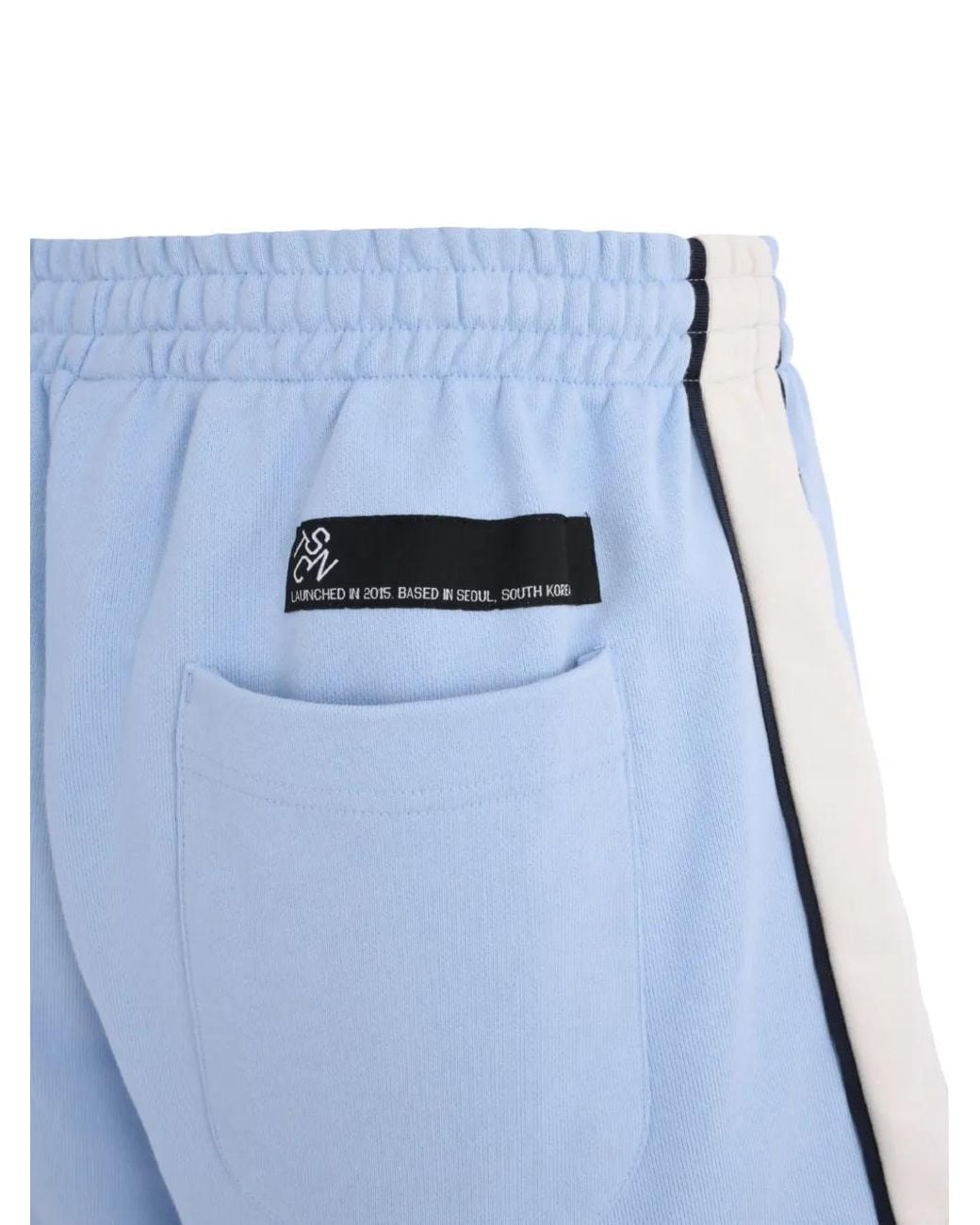 Stance Blue Drawstring-Fastening Track Shorts for men