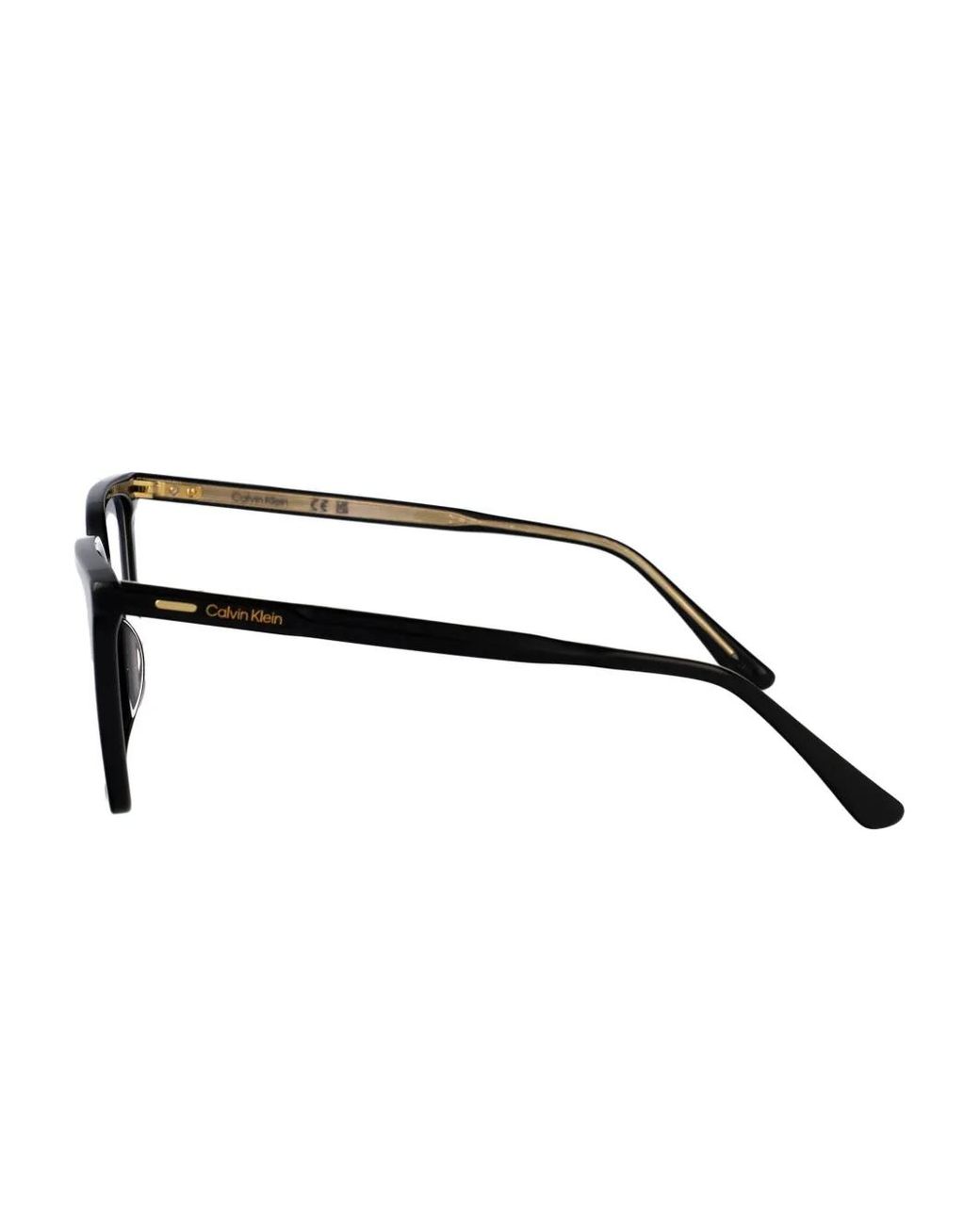 Calvin Klein Black Square-Frames Glasses