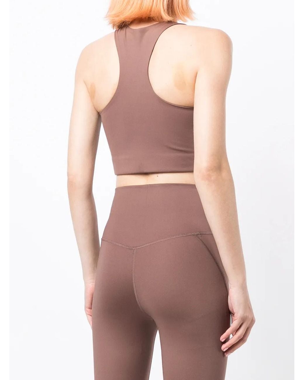 GIRLFRIEND COLLECTIVE Brown Paloma Sports Bra