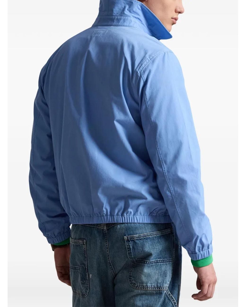 Polo Ralph Lauren Blue Bayport Cotton Jacket for men