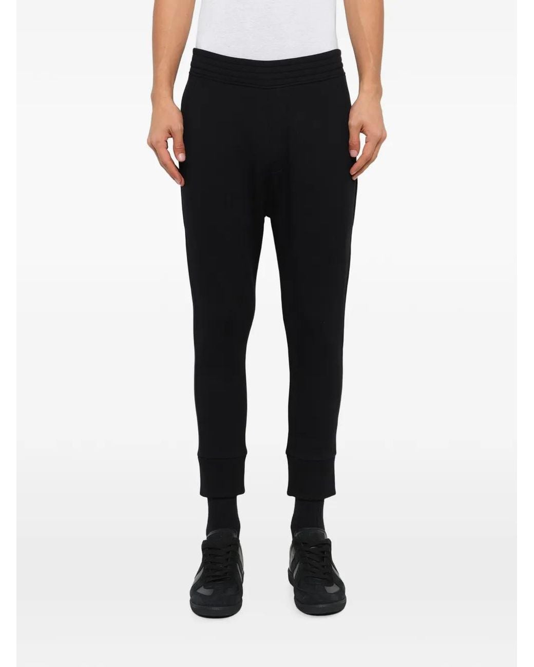 Neil Barrett Black Zip-Pocket Track Pants for men