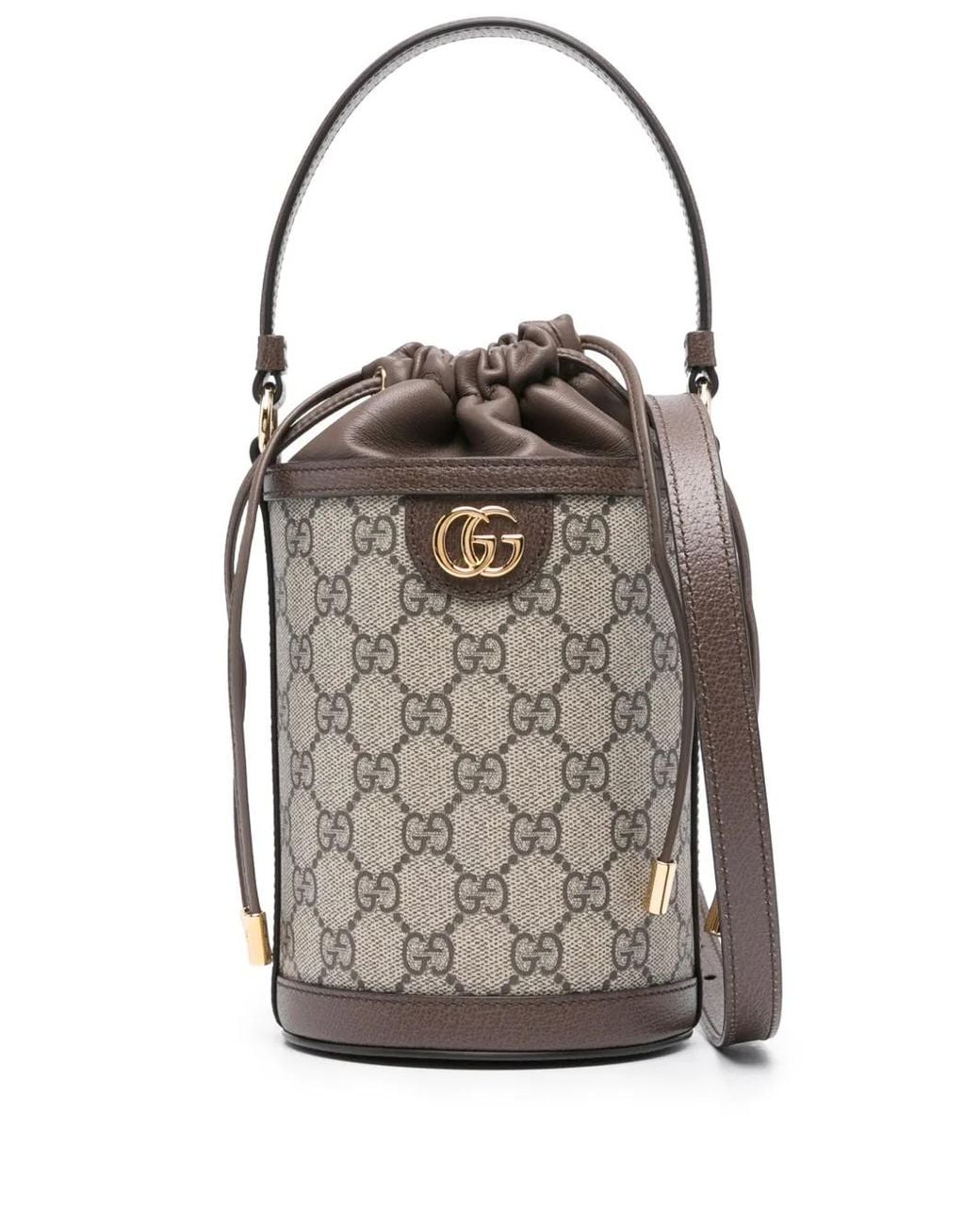 Gucci Gray Love Bag Mini Leather Crossbody Bag