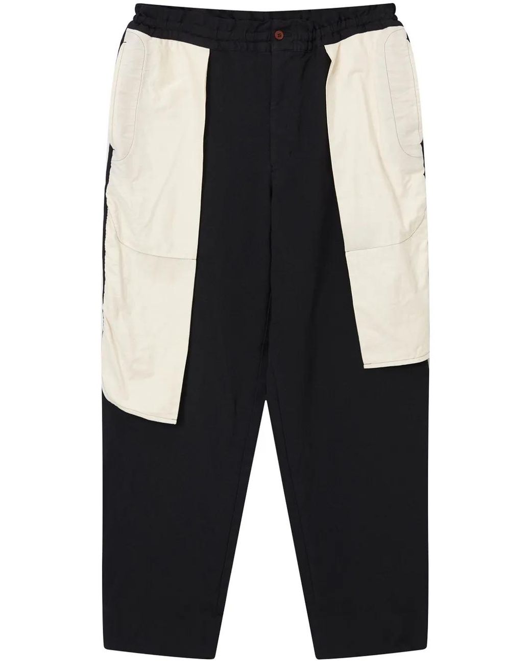 COMME DES GARÇON BLACK Black Panel-Construction Trousers