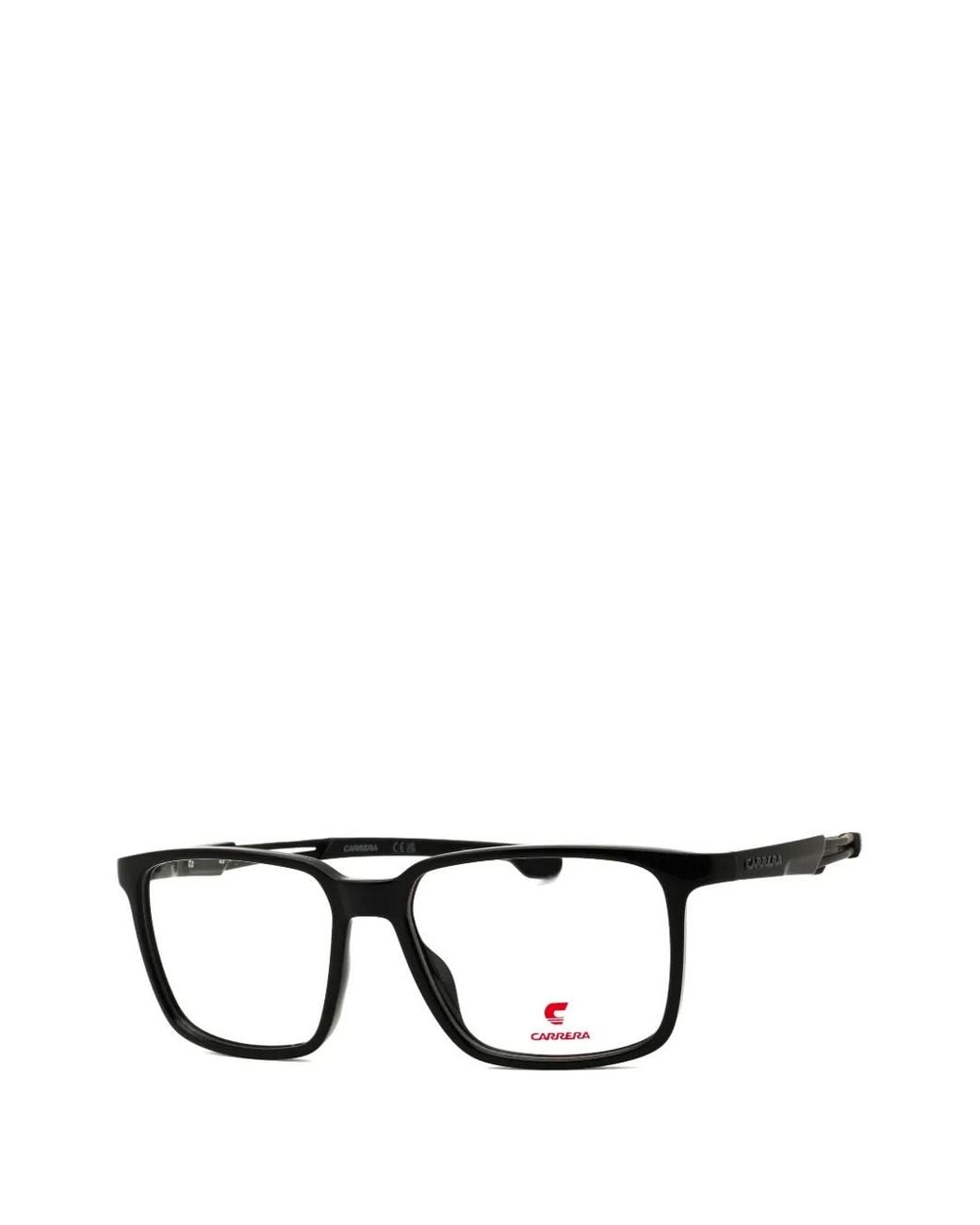 Carrera Black Rectangle-Frame Glasses for men