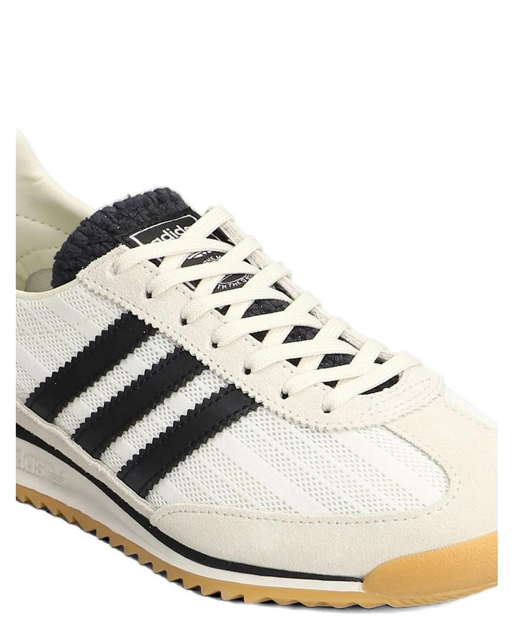 Adidas White Sl 72 Og Leather Sneakers
