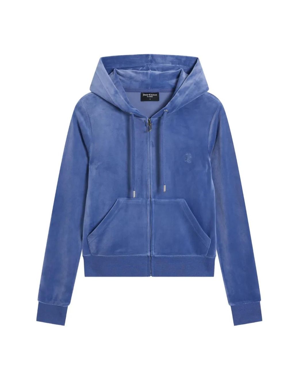 Juicy Couture Blue Robertson Zip-Up Hoodie