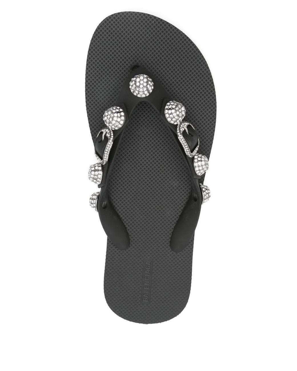 Balenciaga Cagole Thong サンダル ブラック | Lyst Balenciaga Cagole Thong サンダル ブラック | Lyst
