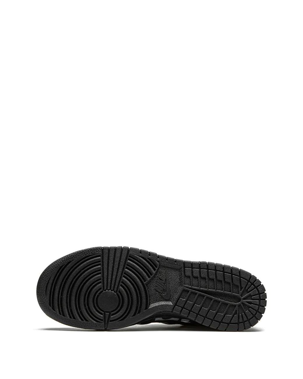 Nike Black X Comme Des Garçons Dunk Low "Monogram Print" Sneakers