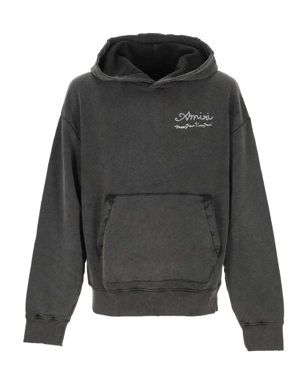 Amiri Gray Sweatshirt With 'Vintage' Effect for men