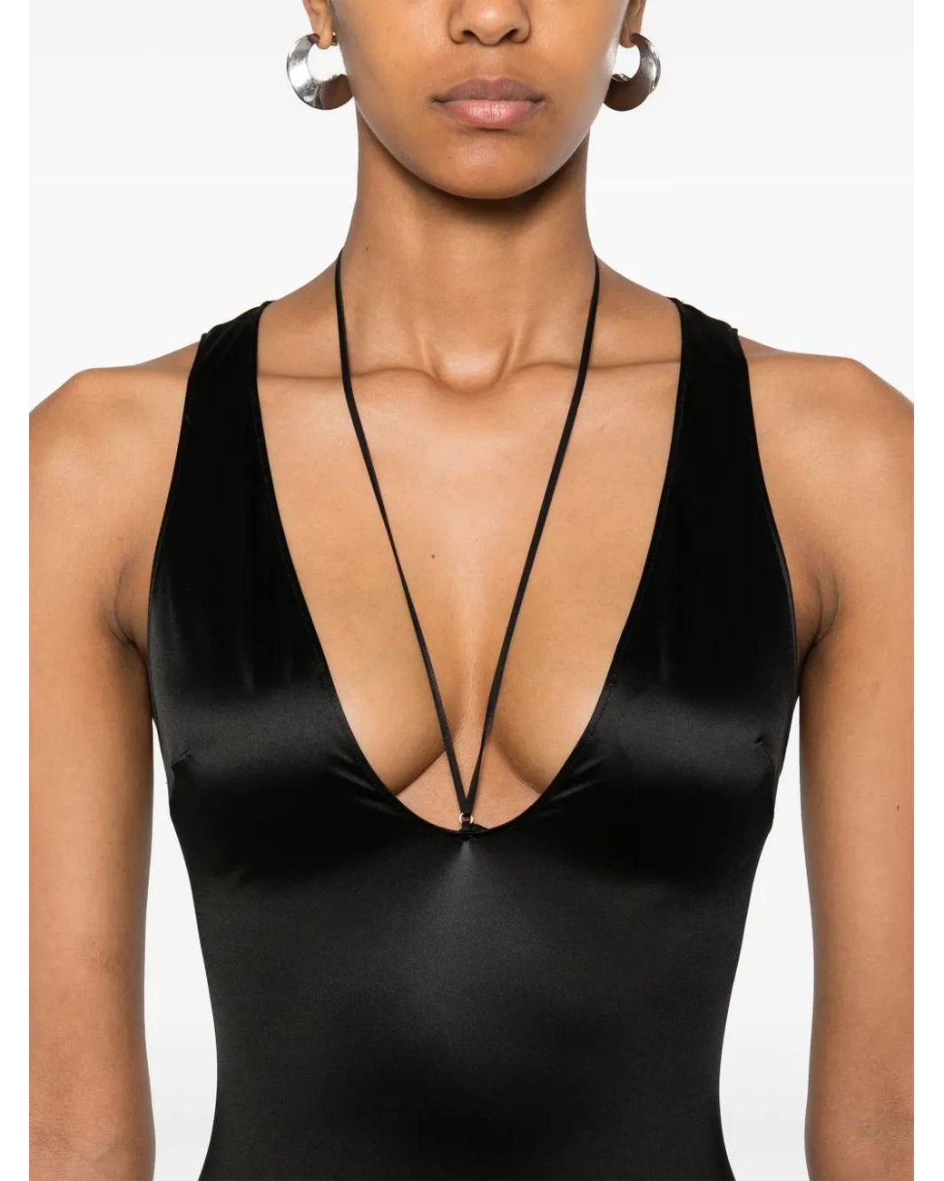Maison Close Black French Kiss Mini Dress