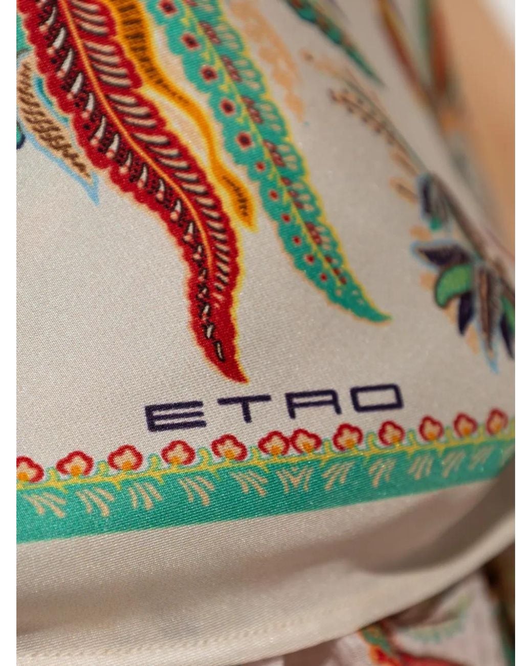 Etro Multicolor Silk Top