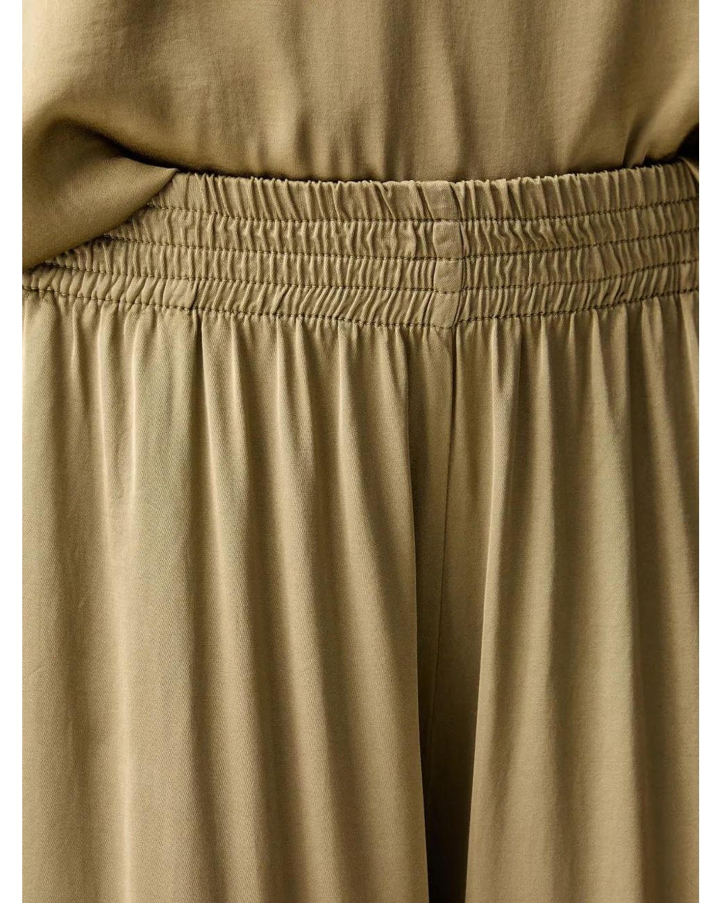 ViCOLO Natural Elasticated Palazzo Pants