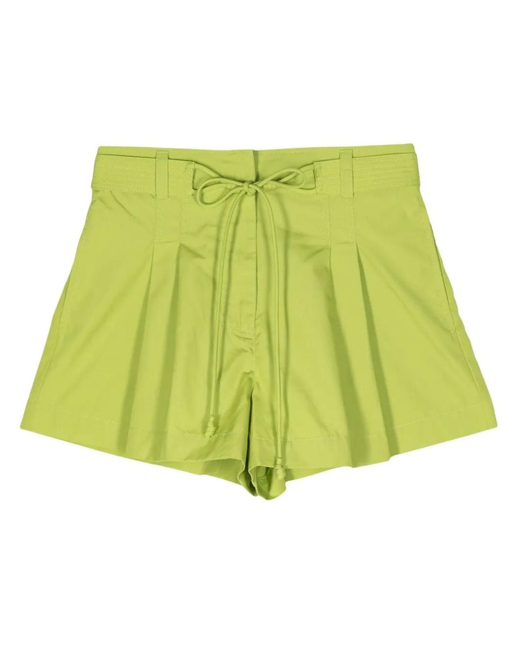 Ulla Johnson Green Iris Shorts