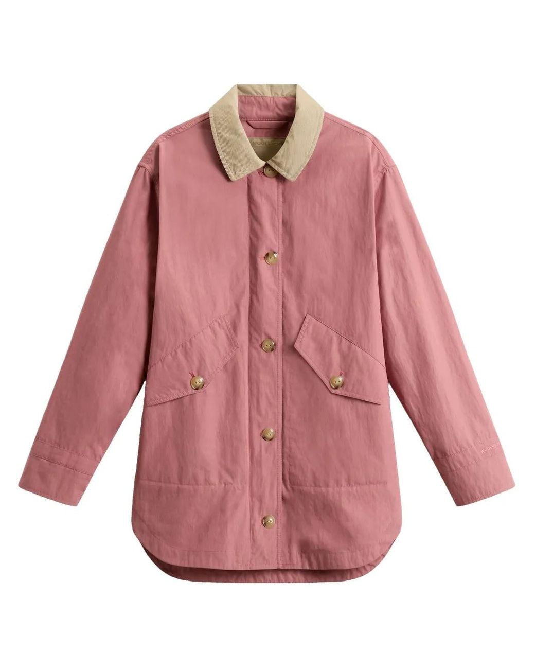 Woolrich Pink Shirt Jacket