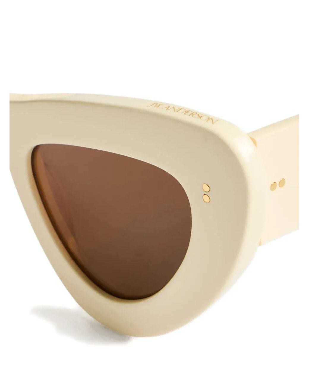 J.W. Anderson Natural Butterfly Sunglasses