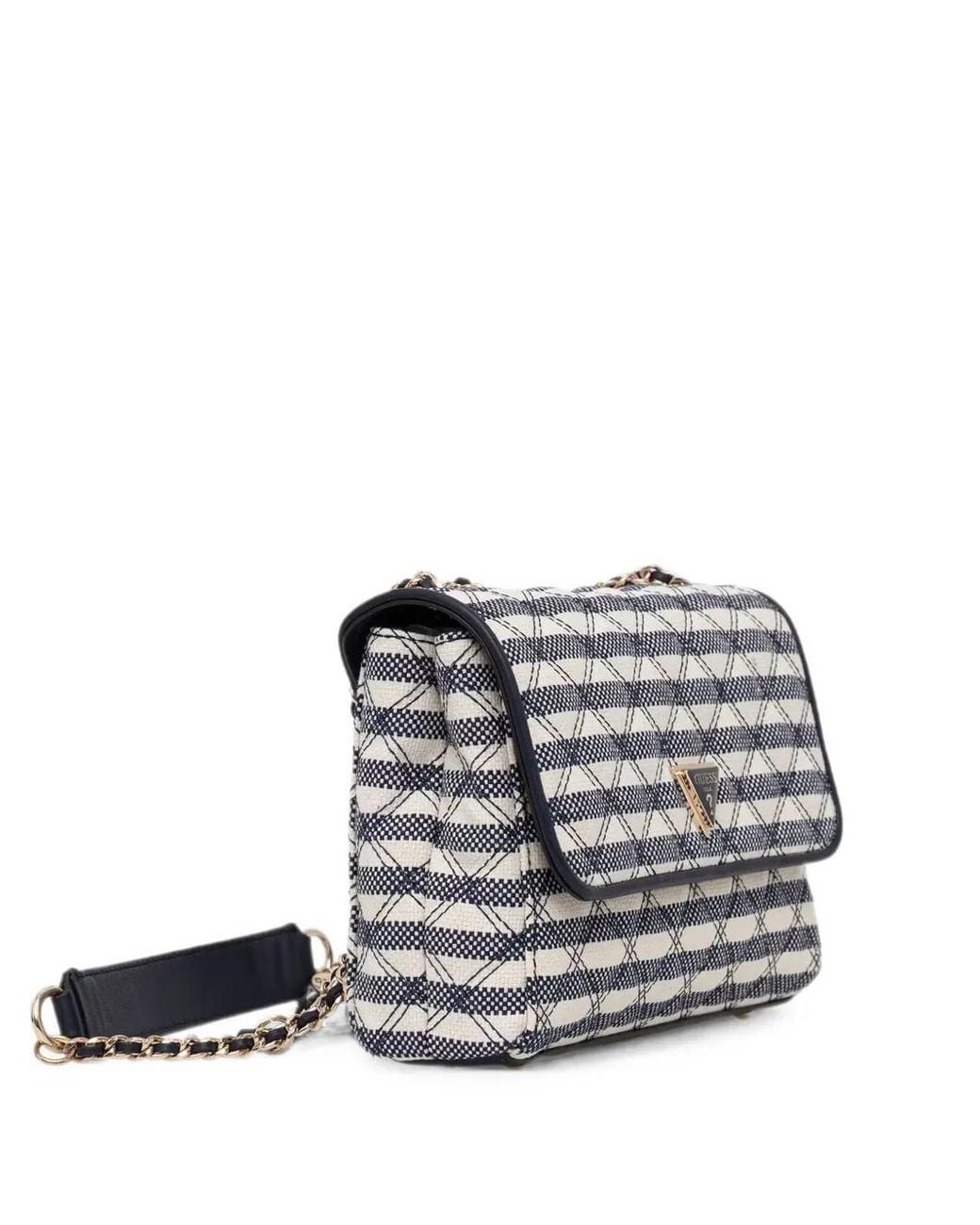 Guess White Giully Crossbody Bag
