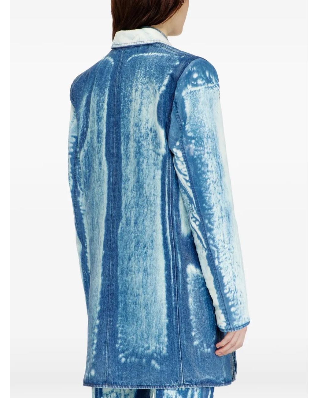 DIESEL Blue De-Lumea-Fsi1 Coat