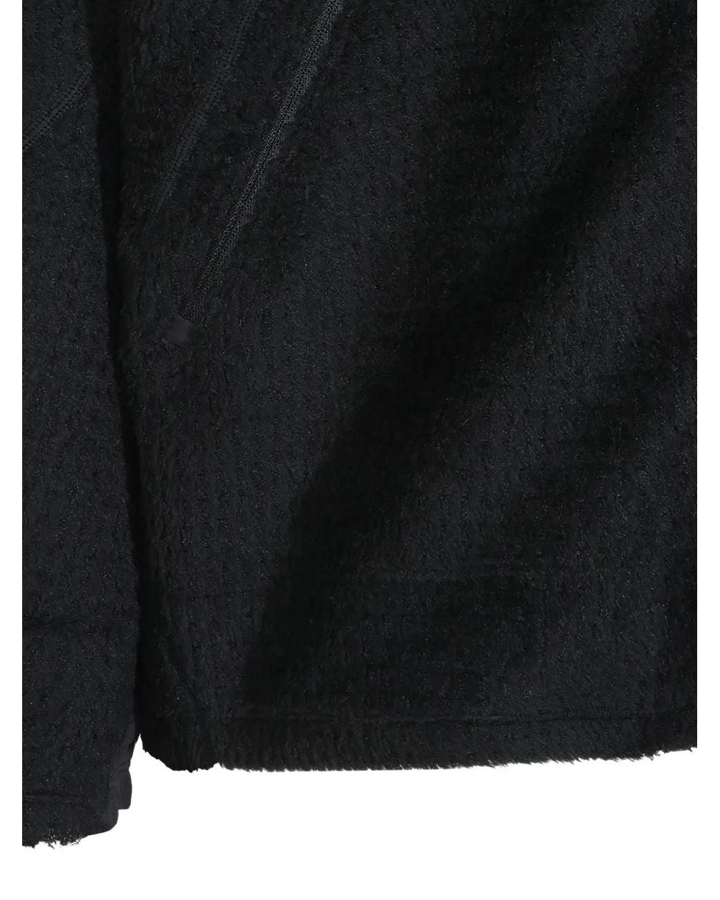 Goldwin Black Kel Mid Fleece Zip-Up Jacket for men