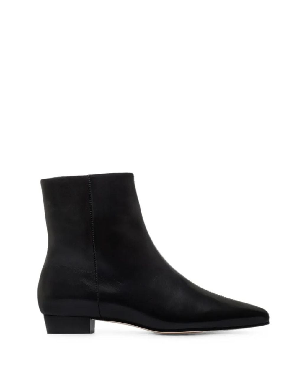 Bernardo Black Rema Pointed-Toe Ankle Boots