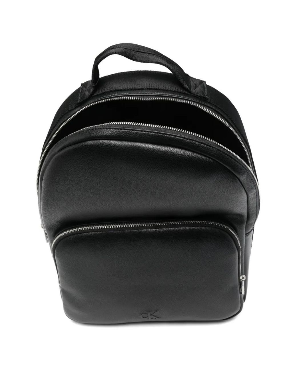 Calvin Klein Black Zip Detail Backpack for men