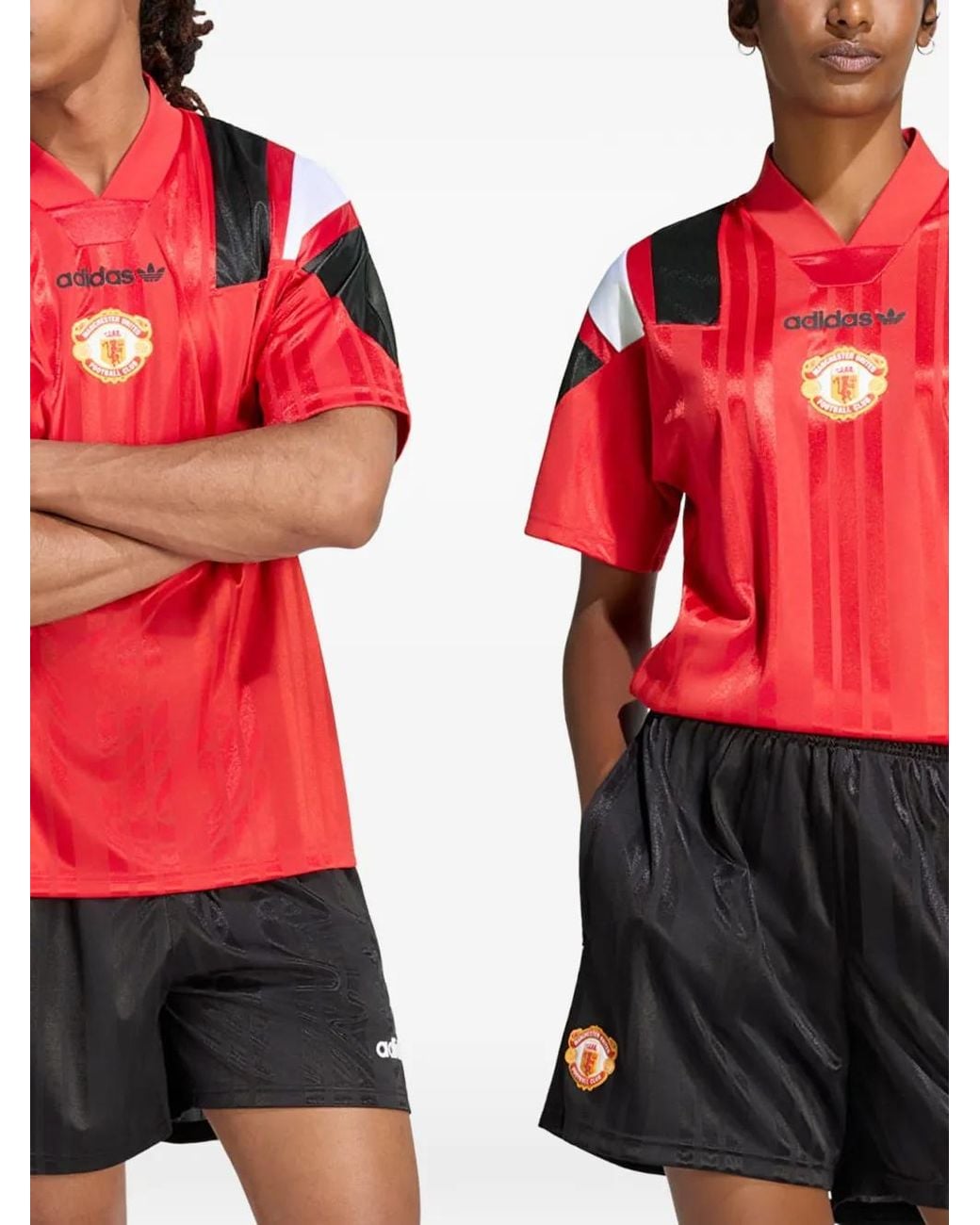 Adidas Red Manchester United Fc Eqt Jersey