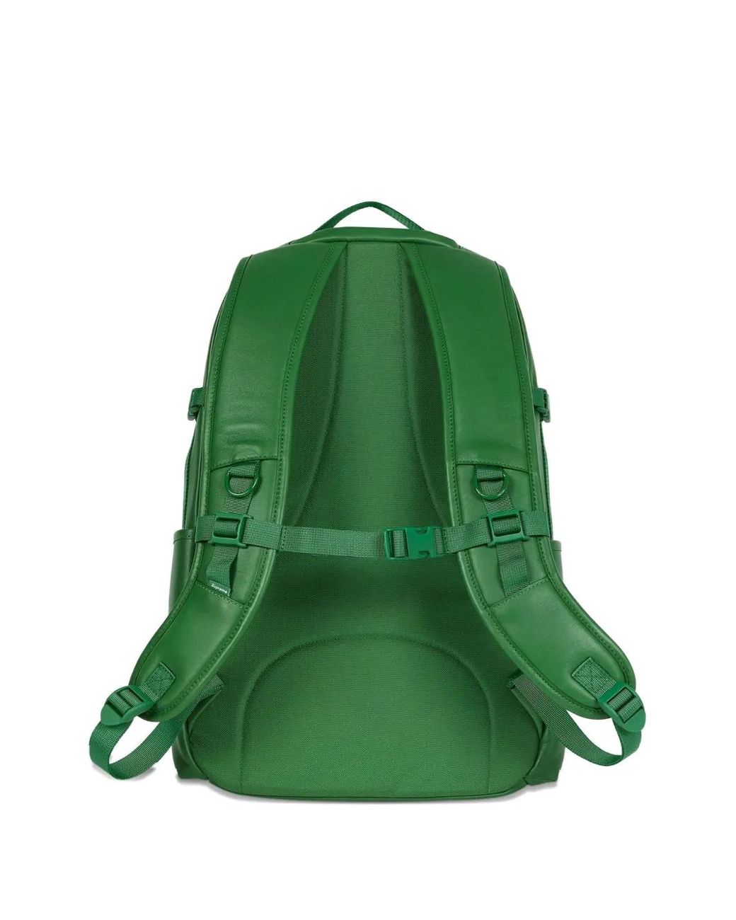 Supreme Leather Backpack in Green for Men | Lyst