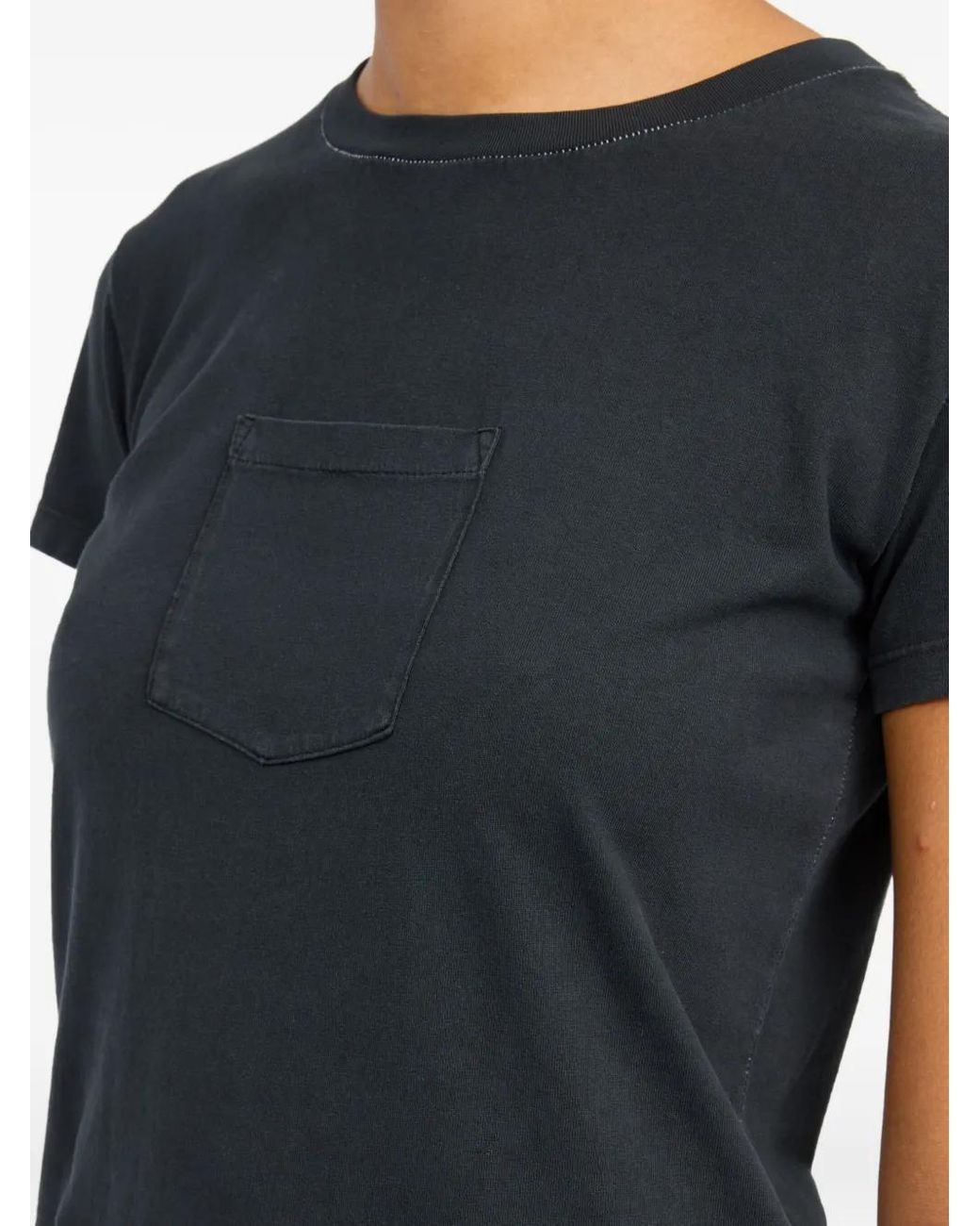 MM6 by Maison Margiela Black T Shirt Clothing