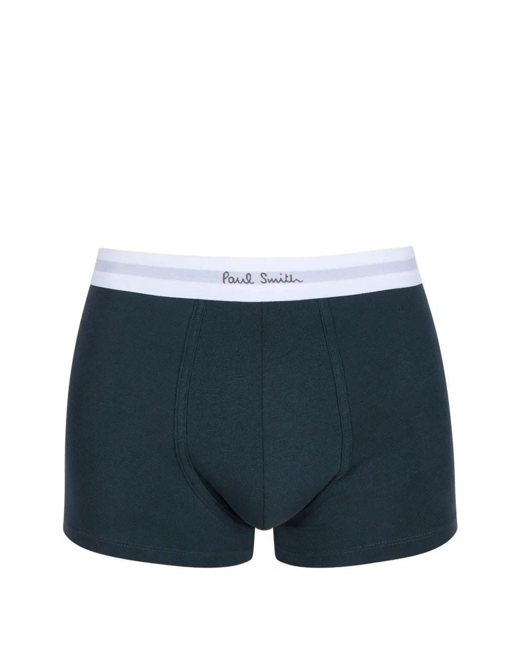 Paul Smith Blue Striped Trunks Three-Pack for men