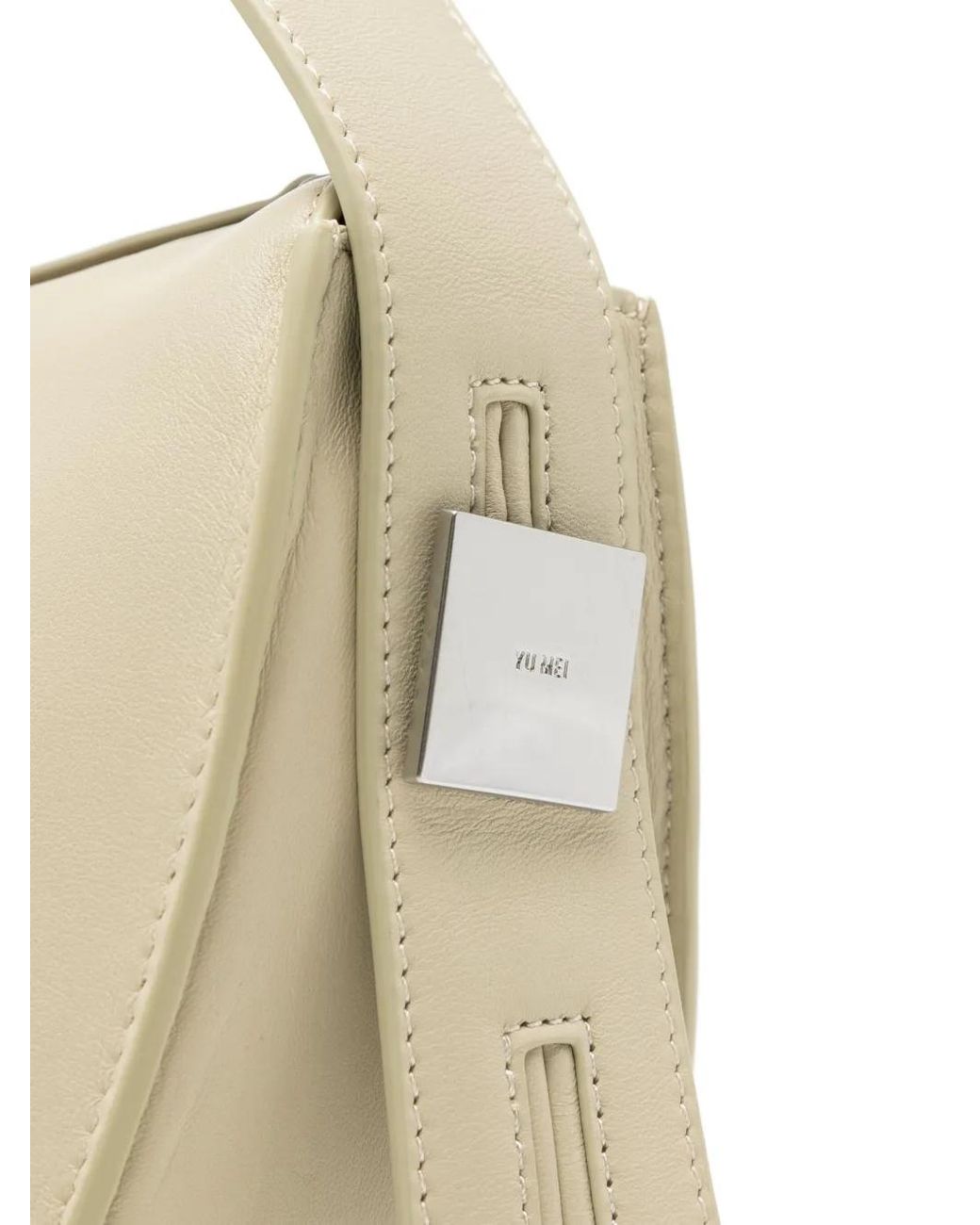 Yu Mei Natural Antonia Leather Shoulder Bag