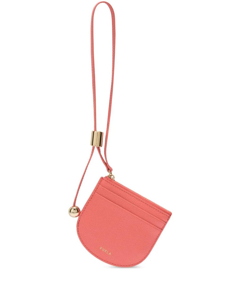 Furla Pink Laura Card Case S