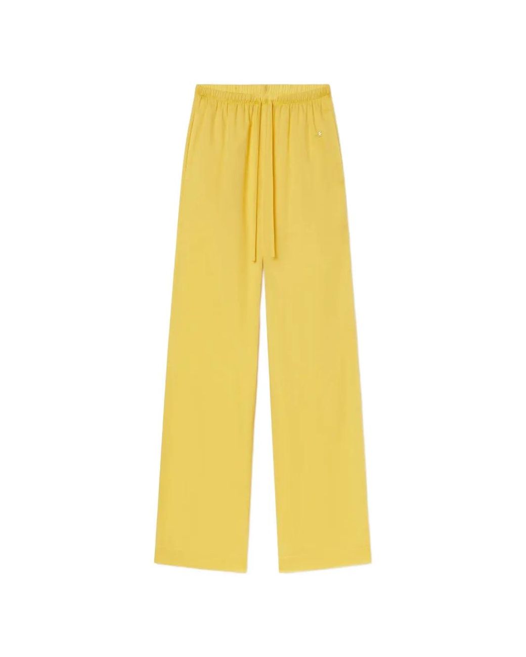 ÉTERNE Yellow Brody Drawstring Trousers