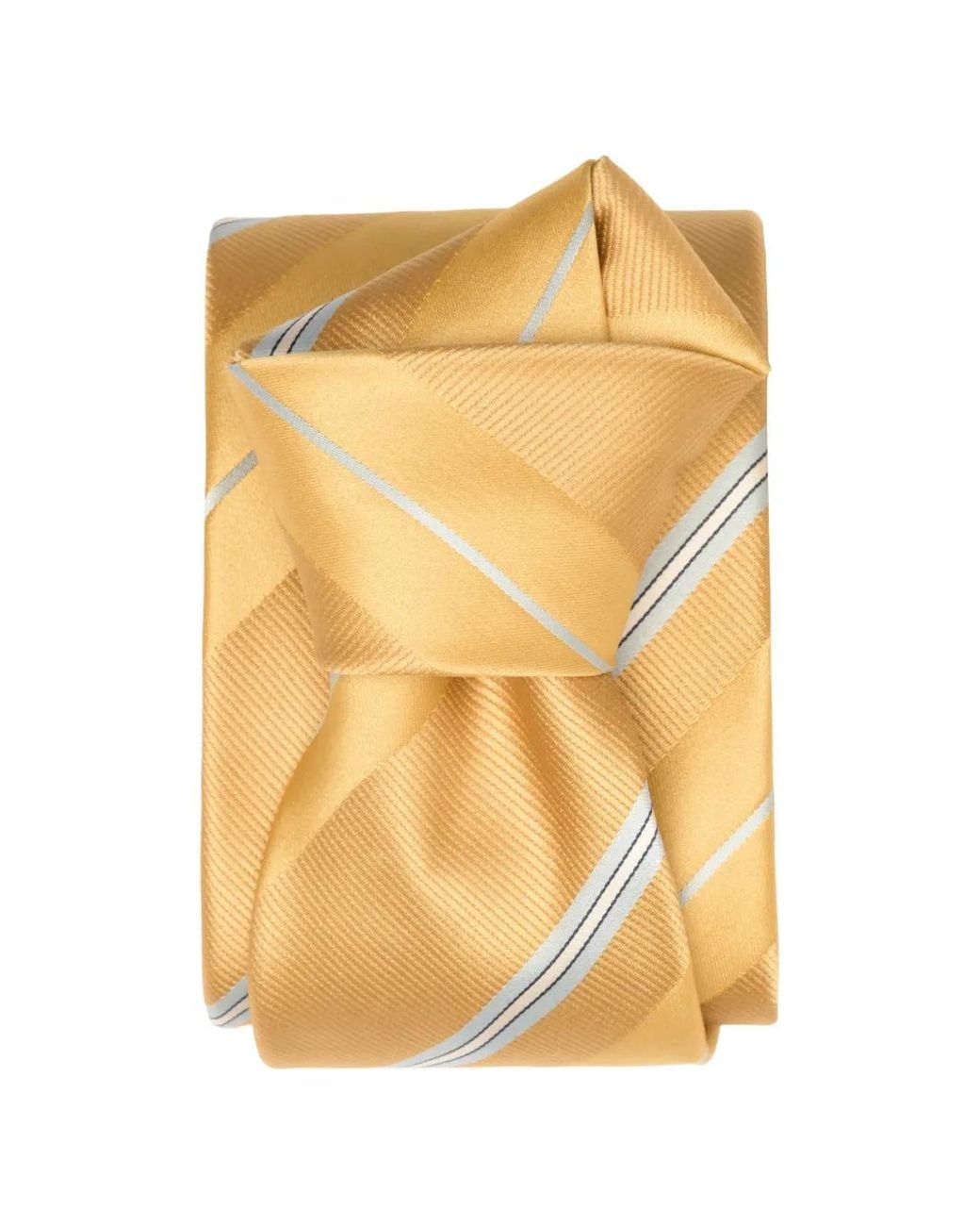 Elizabetta Yellow Toledo Silk Jacquard Tie for men