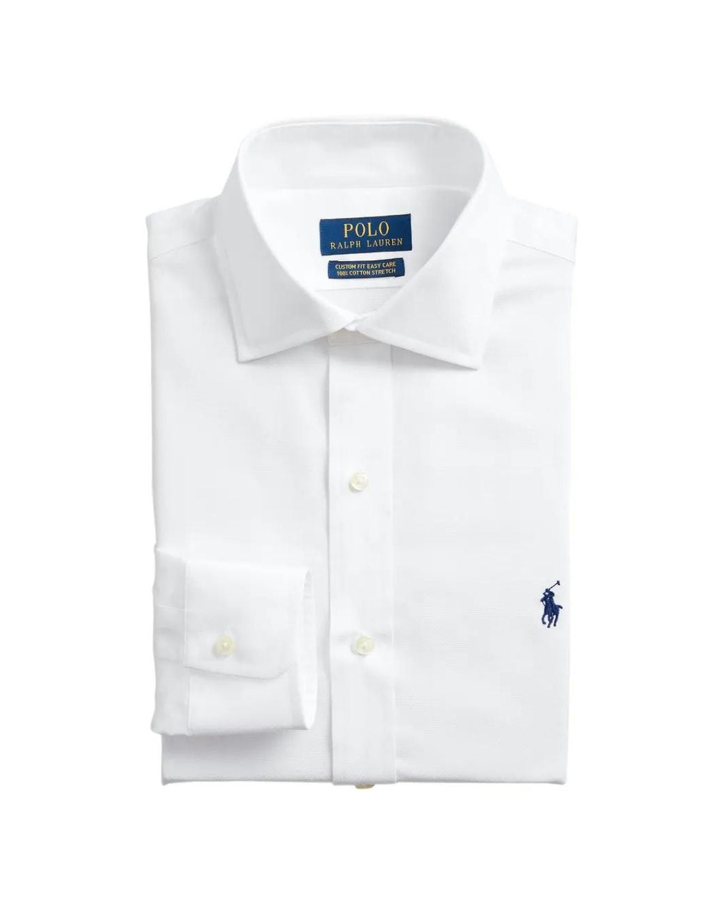 Polo Ralph Lauren White Chemise À Manches Longues for men
