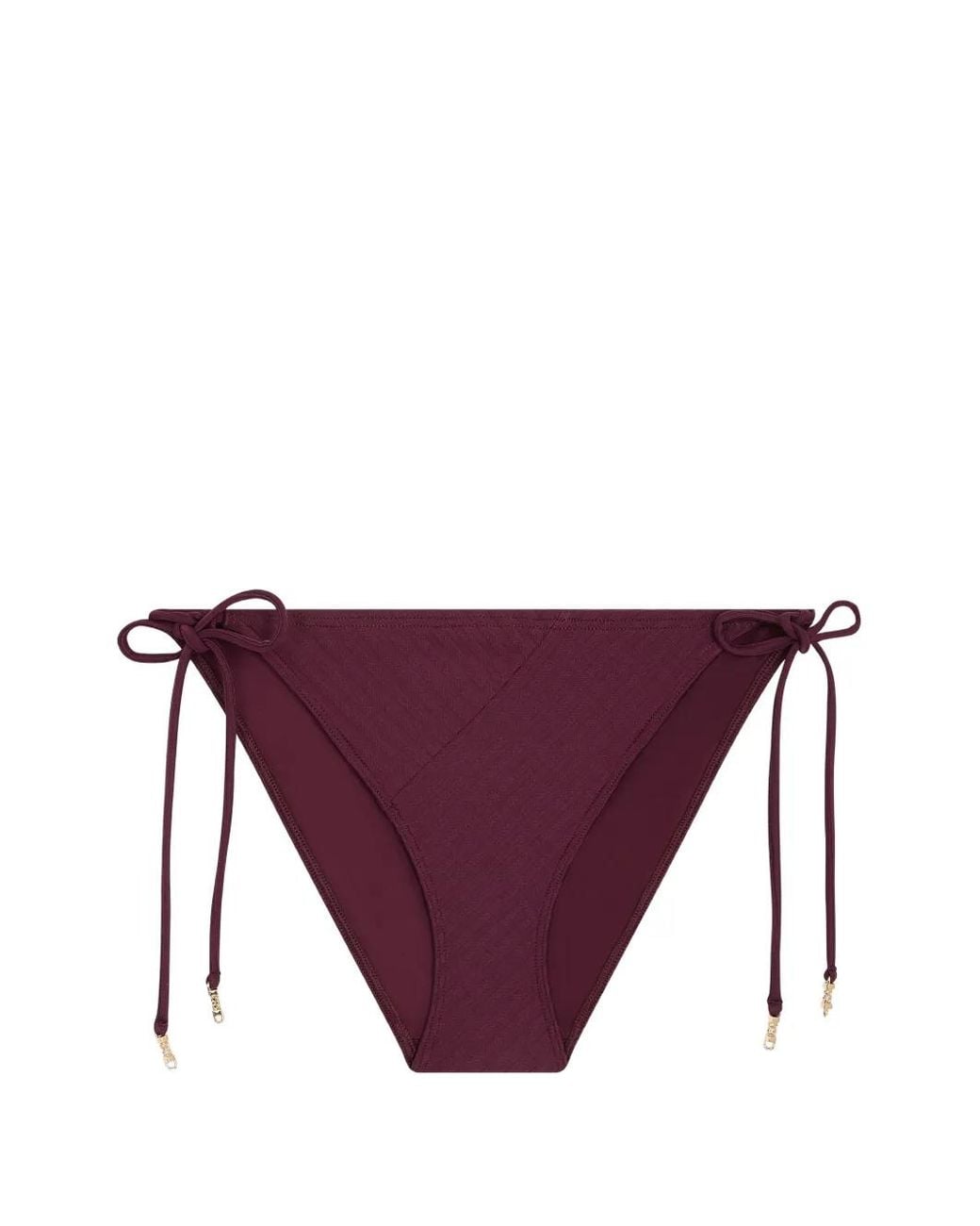 Aubade Purple Sun Pop Ribbed Bikini Bottoms