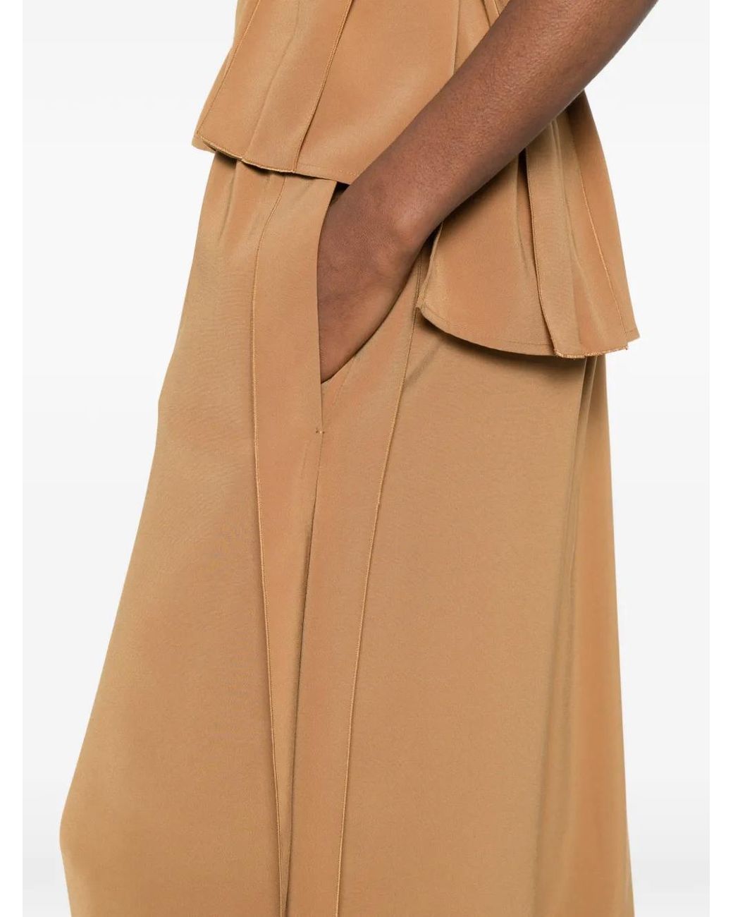 Max Mara Natural Mxmzero Split Trousers