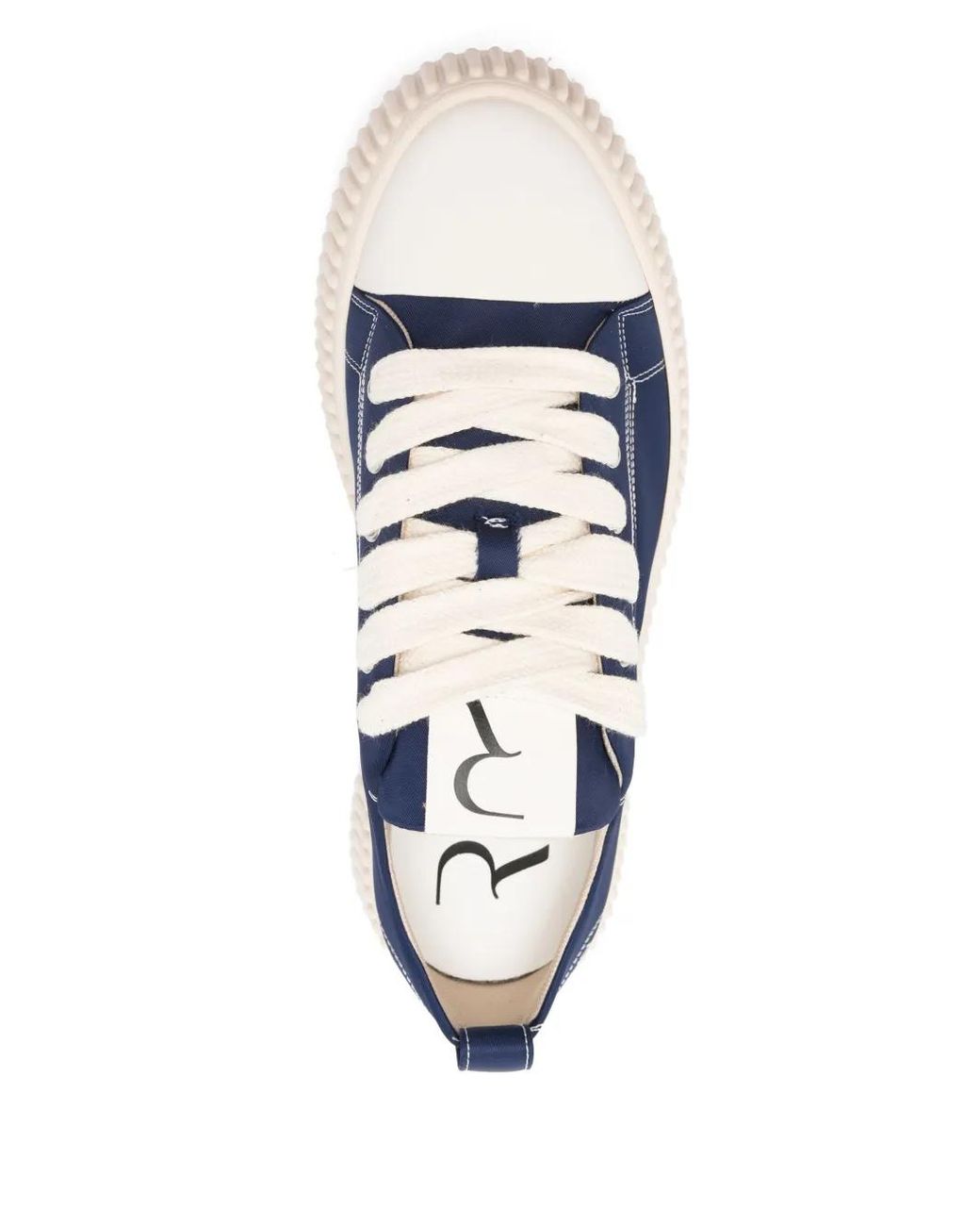 Rhun Blue Treble Sneakers for men
