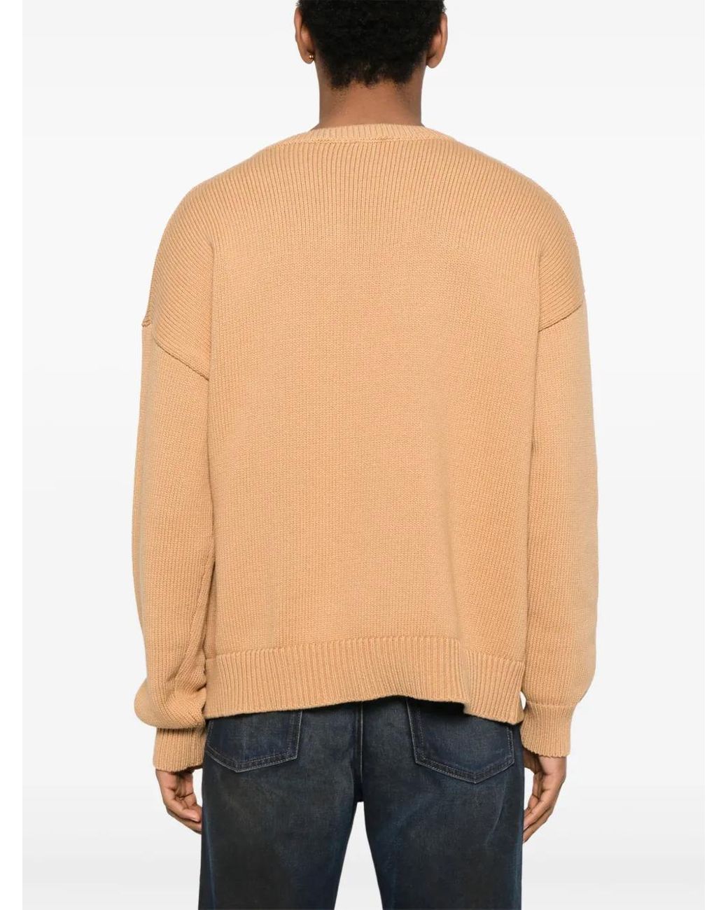 Etudes Studio Natural Round-Neck Cotton Sweater