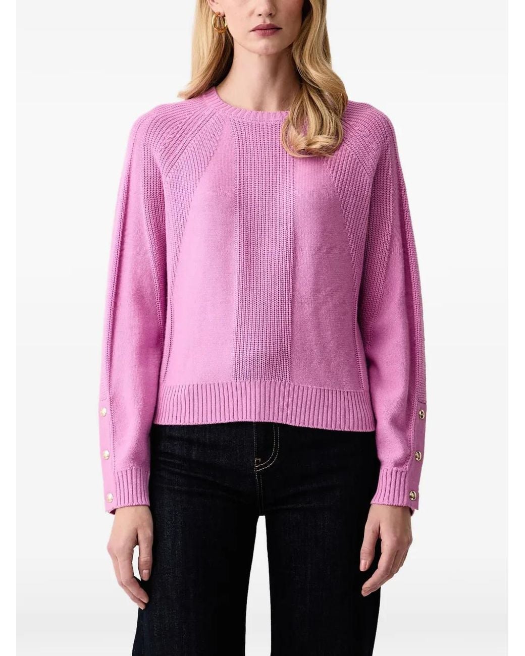 Liu Jo Pink Knit Sweater
